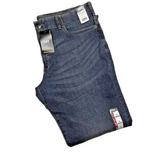 Lee Extreme Motion Jeans Mens 40x32 Blue Regular Bootcut Cruz Stretch Denim